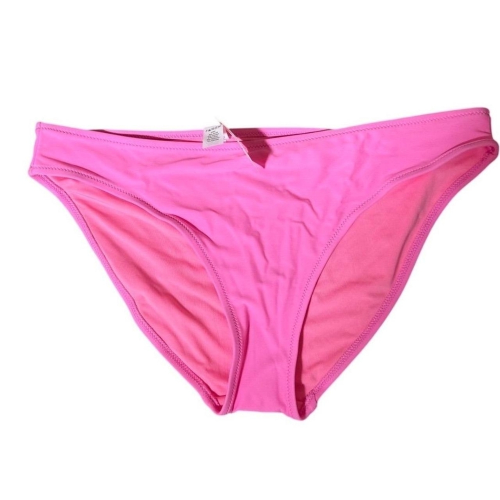Aerie Pink High Cut Cheeky Bikini Bottom